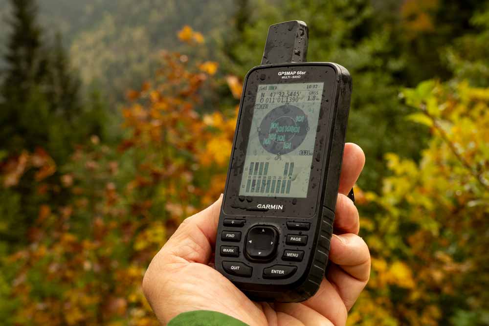 Garmin GPSMAP 66sr - GPS-Genauigkeit Test