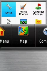 GPSMAP 65s - custom menu (2)