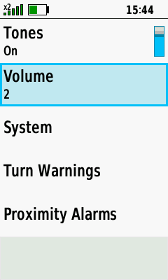 Garmin - GPSMAP 66sr & GPSMAP 65 Series - Multiband GNSS 5 GPSMAP 66sr - tones volume
