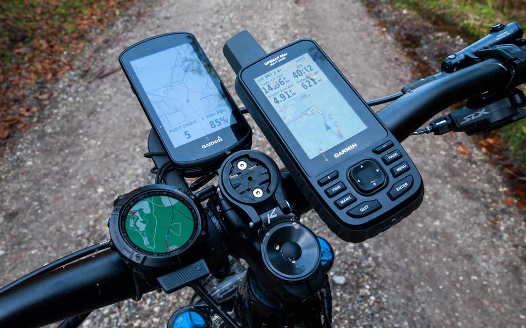 Garmin GPS-Geräte am Specialized Turbo Levo