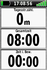 Test der GPS-Genauigkeit - Garmin GPSMAP 66sr & GPSMAP 65s 9 Positionsdrift GPSMAP 65s