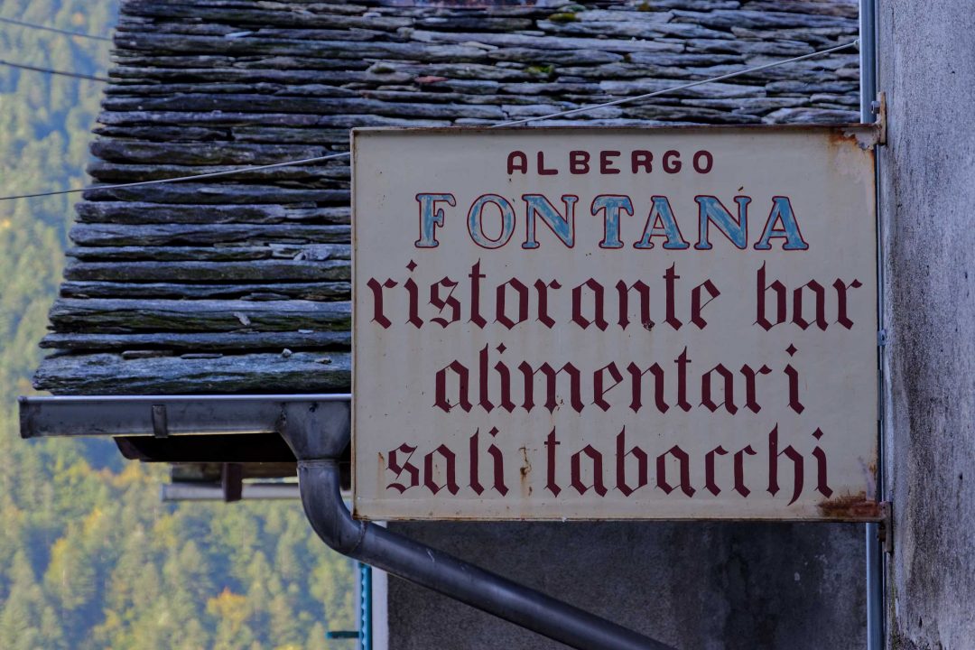 albergo fontana rimella