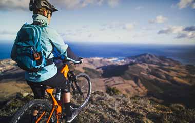 Garmin inReach Mini beim Mountainbiken