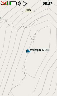 OSM Kreuzspitze ohne Track