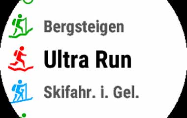 fenix Ultra Run Aktivität