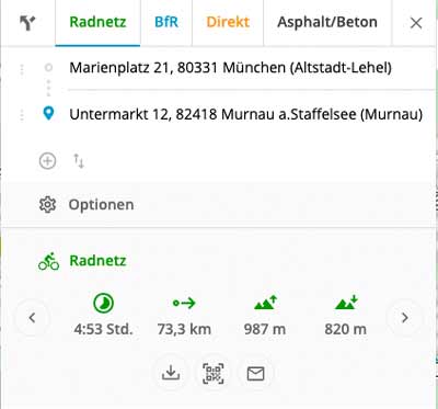 Bayernnetz - QR-Code öffnen (kleines Symbol rechts vom Download-Symbol)