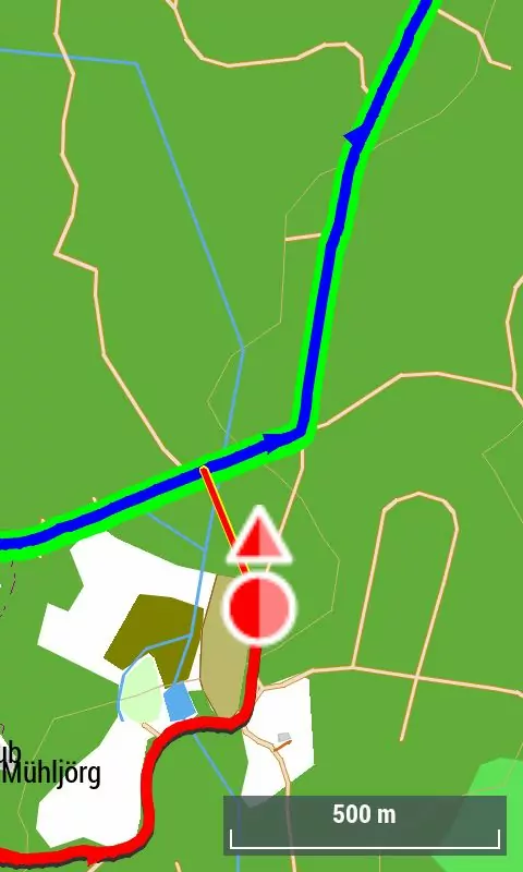 komoot - Welches Fahrrad-Navi ist für komoot Touren am besten? 18 komoot (5) - TwoNav Cross