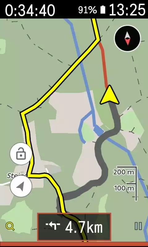 komoot - Welches Fahrrad-Navi ist für komoot Touren am besten? 14 komoot (5) - Hammerhead Karoo 2