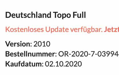 TwoNav Topo Deutschland Kartenupdate 2021