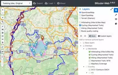 BRouter-Web - online planning & routing