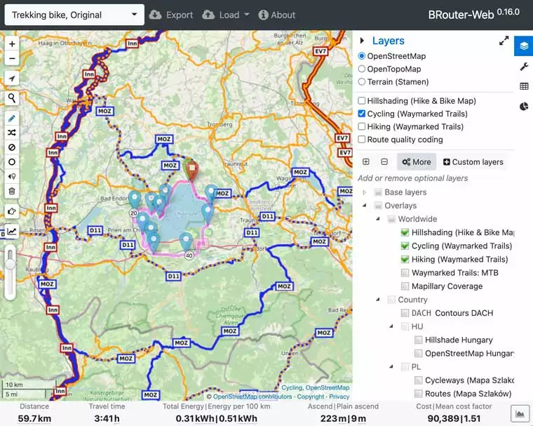 BRouter-Web - plan your next trip & export as GPX! 1 BRouter-Web - online planning & routing