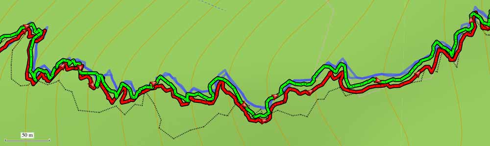 GPS accuracy trail running - Enduro vs. fenix 6X Pro