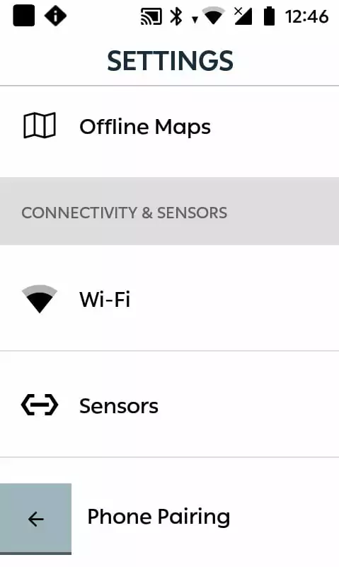 Karoo 2 - Settings 4