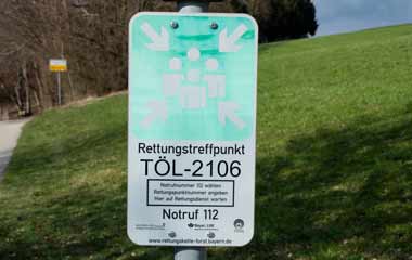 Forstlicher Rettungspunkt