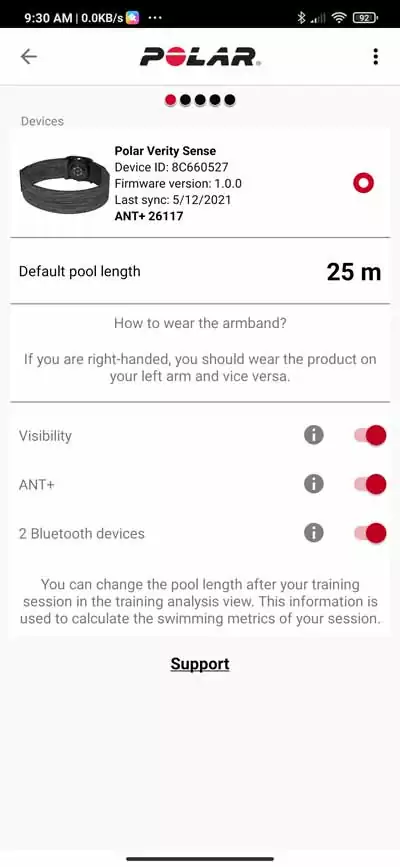 Polar Flow App & Verity Sense