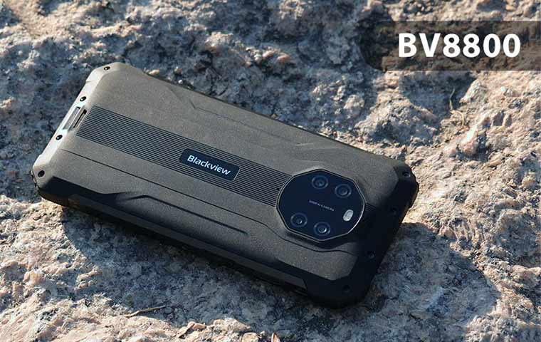 Blackview BV8800 Outdoor-Smartphone - Rückseite