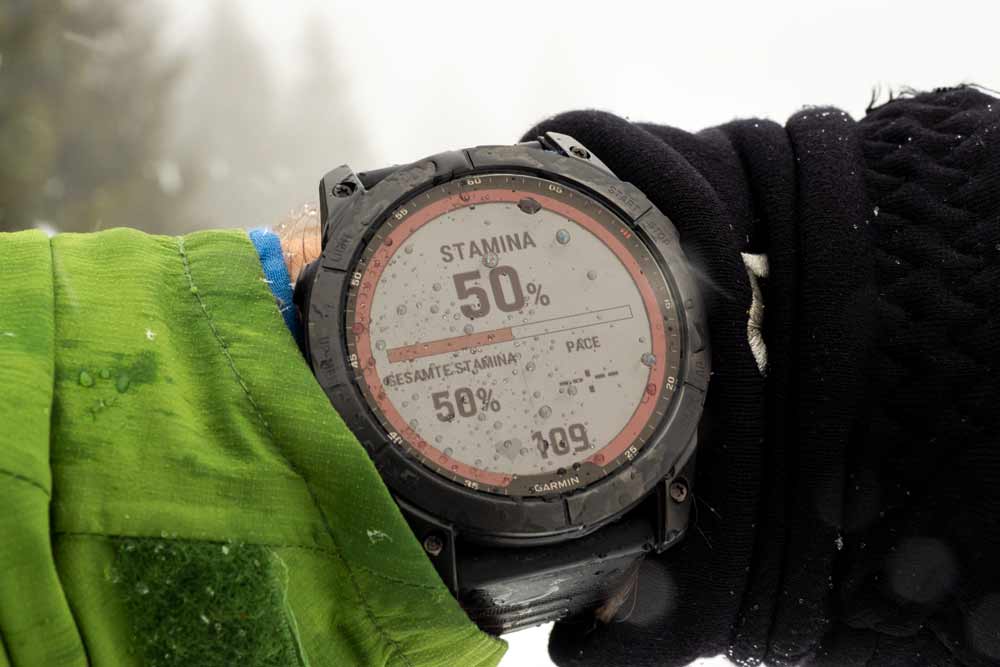 Garmin fenix 7 - Test der Herzfrequenzgenauigkeit - Daten zur Stamina