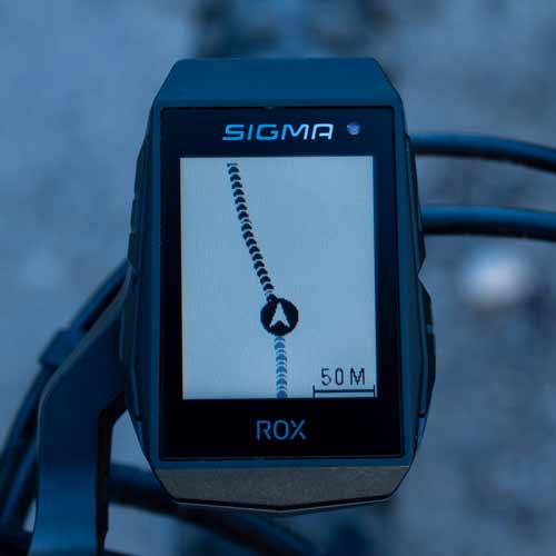 Sigma ROX 11.1 - Dem Track folgen