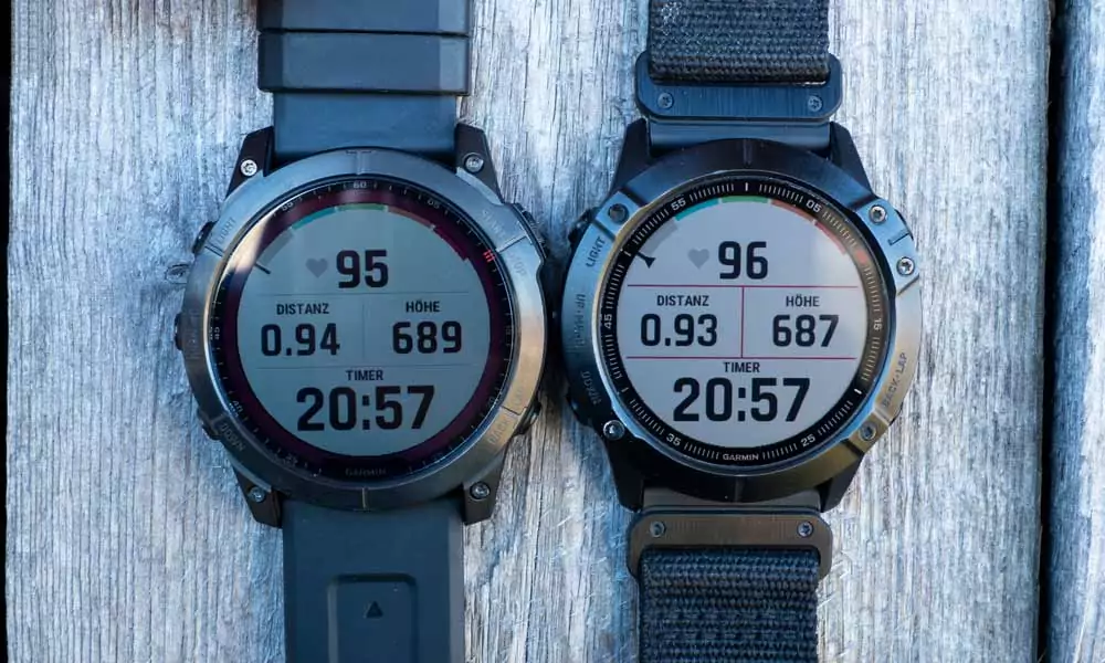 fenix 7 vs. fenix 6 - Schatten - ohne Beleuchtung