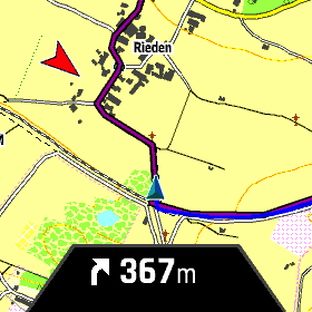 Garmin fenix - Follow the track as a route