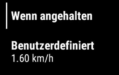 Garmin fenix, Instinct, GPSMAP - Auto Pause