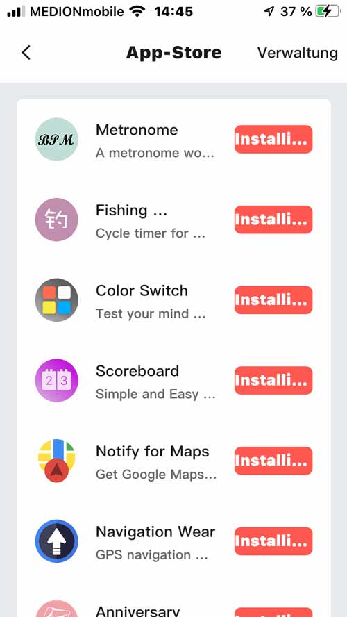 Amazfit Zepp App - App-Store (1)