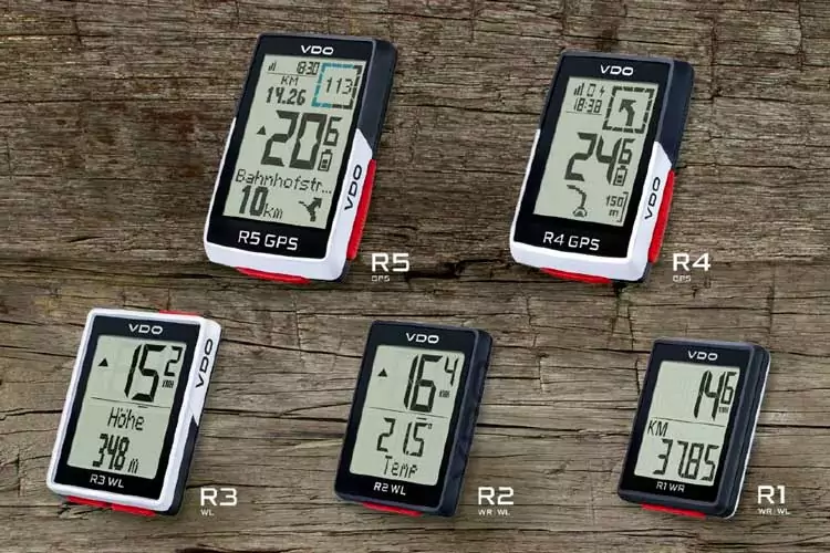 VDO R-Serie - Fnf neue Fahrradcomputer - R4 & R5 mit GPS