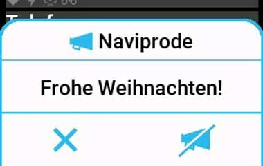 Zuschauernachricht auf dem Edge 1040