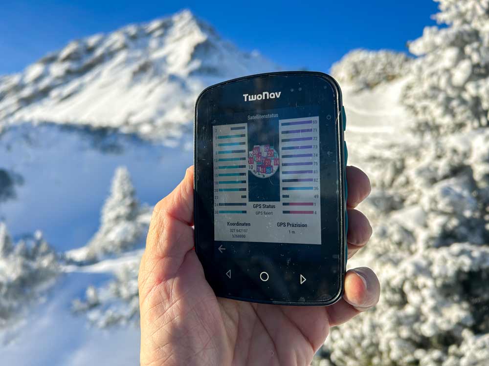TwoNav Terra Test - Überzeugender Outdoor-Allrounder! 8 TwoNav Terra Test - Satellitenseite