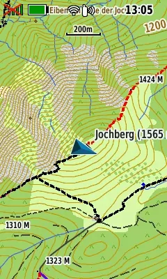 Garmin Topo Alps Pro - Karte für den gesamten Alpenraum - Erster Eindruck 10 Garmin Topo Alps Pro - Jochberg
