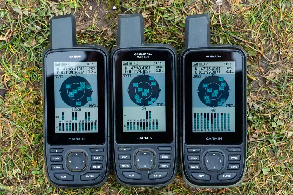 Garmin GPSMAP Serie - Kaufberatung 2025 - Infos, Stärken, Schwächen 6 Dreierbande - GPSMAP 67, GPSMAP 66sr, GPSMAP 66s