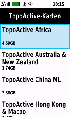 Garmin GPSMAP 67 Test - Beim Wandern & Biken getestet 18 GPSMAP 67 Kartenmanager (4)