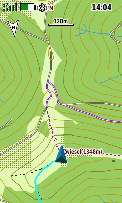 Garmin GPSMAP 67 Test - Beim Wandern & Biken getestet 24 Garmin Topo TransAlpin+ Pro