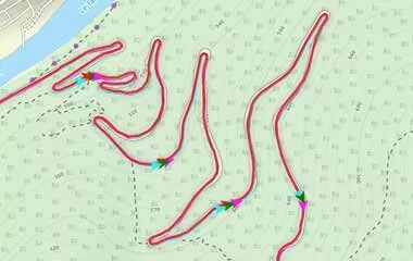 GNSS Genauigkeit von Suunto und Garmin GPS-Geräten im Test