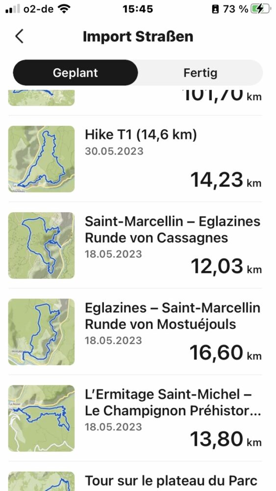 Amazfit kann jetzt mit Komoot Touren navigieren! 3 Funktion