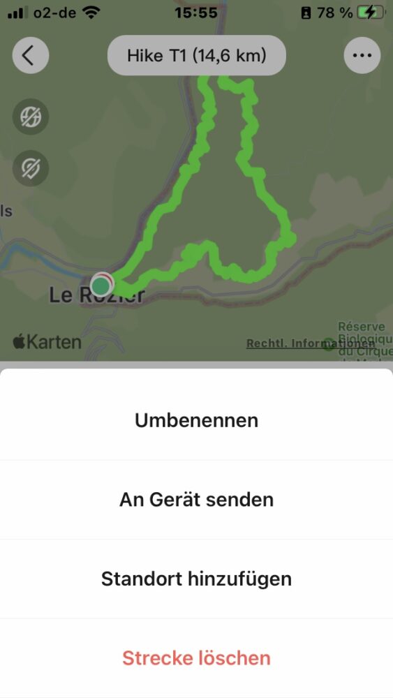 Amazfit kann jetzt mit Komoot Touren navigieren! 5 Komoot Tour an die Amazfit Sportuhr senden