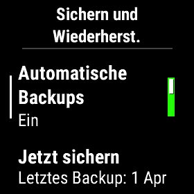 Garmin fenix 7 & epix 2 bekommen Funktionen der PRO Modelle! 6 Automatische Backups