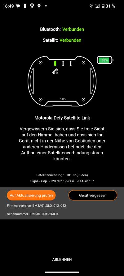 bullit app dongle infos