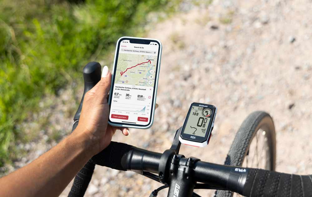 Sigma ROX 4.0 & ROX 2.0 - Neue Funktionen 1 Sigma ROX 4.0 & ROX 2.0 - Re-Routing per Ride App