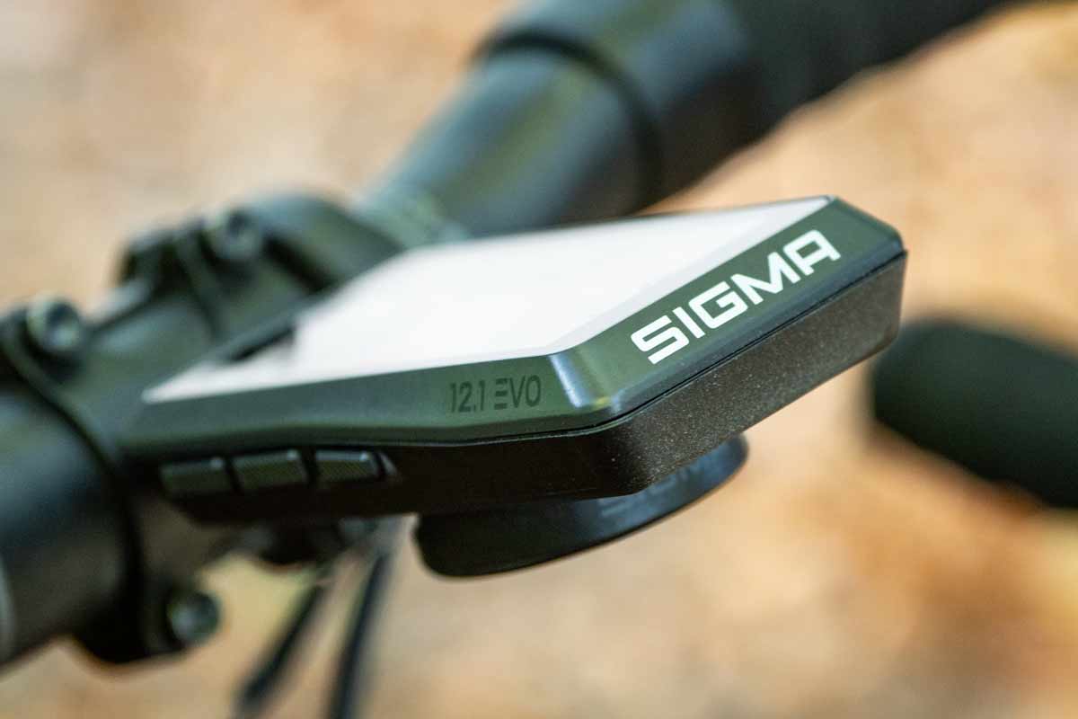 Sigma ROX 12.1 EVO Basic Set - White Fahrrad-Navi Fahrrad Europa