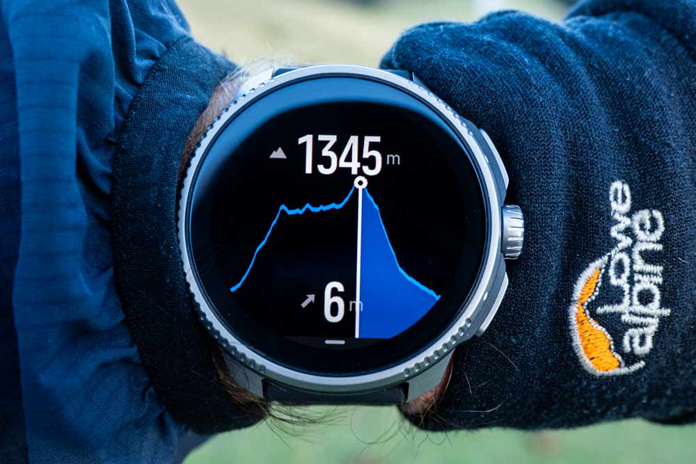 Suunto Race Test - AMOLED-Sportuhr mit starkem Preis-Leistungs-Verhältnis! 11 Suunto Race - Höhenprofil einer Route