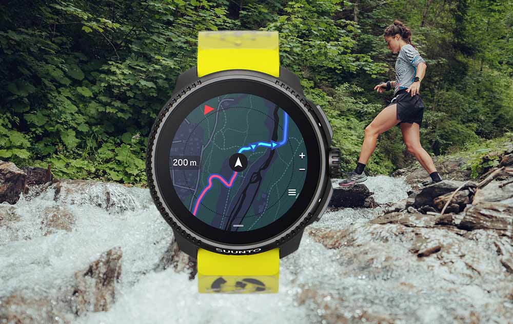 Suunto Race - Routennavigation & Karte