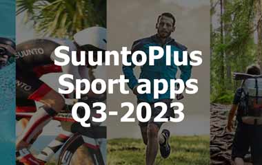SuuntoPlus SportApps September 2023