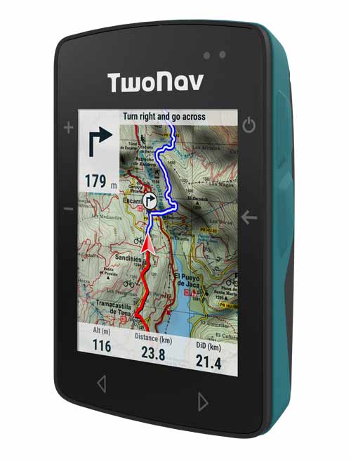 TwoNav Roc - Kleines GPS-Gerät zum Fahrradfahren 1 TwoNav Roc - Navigationssystem zum Fahrradfahren