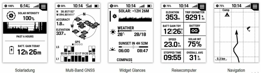 Screenshots - Garmin eTrex Solar