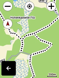 Garmin Edge 1040, 840, 540 - Jetzt mit fast allen Edge 1050 Funktionen! 4 Schotterwege in der Garmin Fahrradkarte