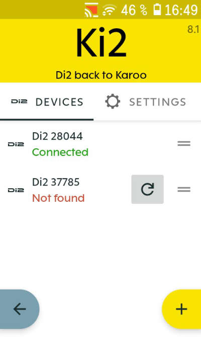 Ki2 App auf dem Karoo 2