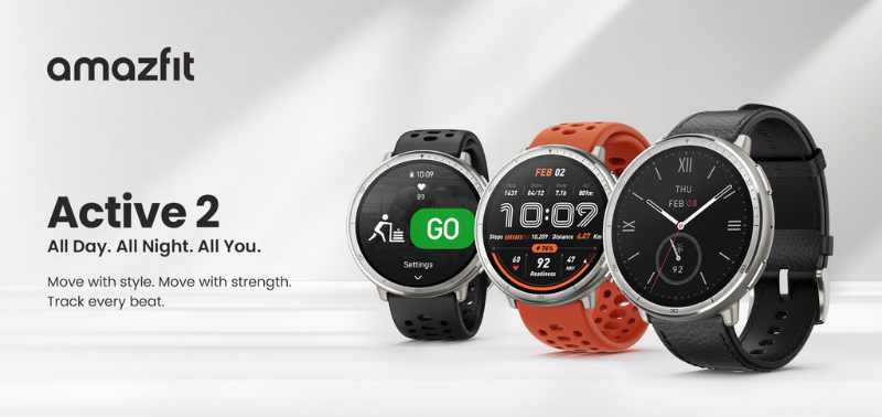 Amazfit Active 2 - Günstige Sportuhr mit Offline-Karten & Routennavigation 1 Amazfit Active 2