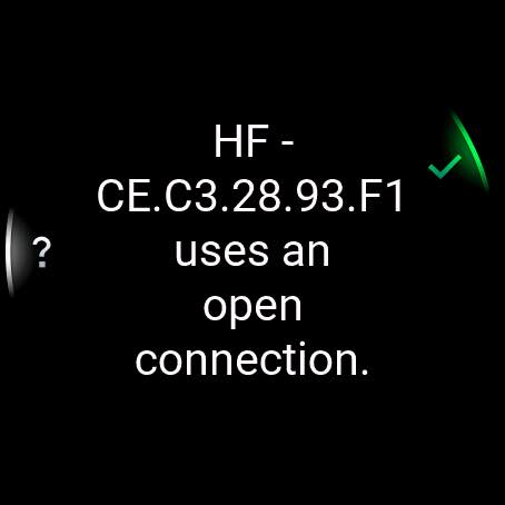 Garmin Forerunner 965 - Aufbau einer unverschlüsselten Verbindung