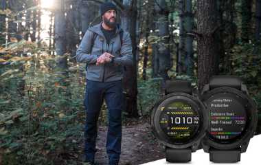 Garmin tactix 8 beim Wandern